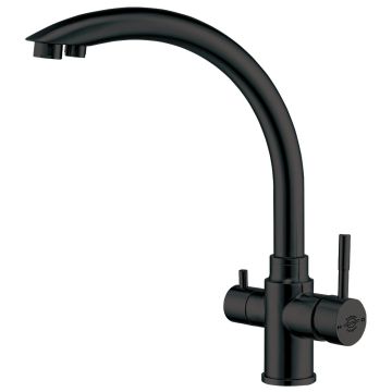 FilterLogic Madeira 3 Way Tap - Gun Metal Black