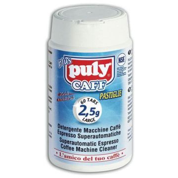 Puly Caff Coffee Machine Cleaning Tablets - Tub of 60 x 2.5g