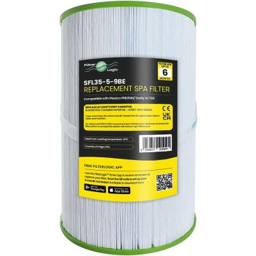 FilterLogic SFL35-5-9BE Spa Filter Compatible With Pleatco PRB35IN/Darlly SC705